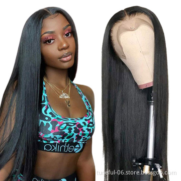 Wholesale Mink Brazilian Highlight Lace Front Wigs Cuticle Aligned Virgin Hair Vendor Swiss Lace Human Hair Wigs For Black Women